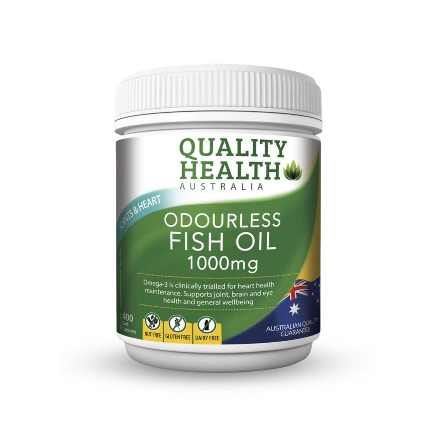 Quality Health Odourless Fish Oil 1000mg