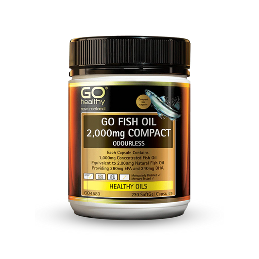Go Fish Oil 1-A-Day + Vitamin D3 1000IU